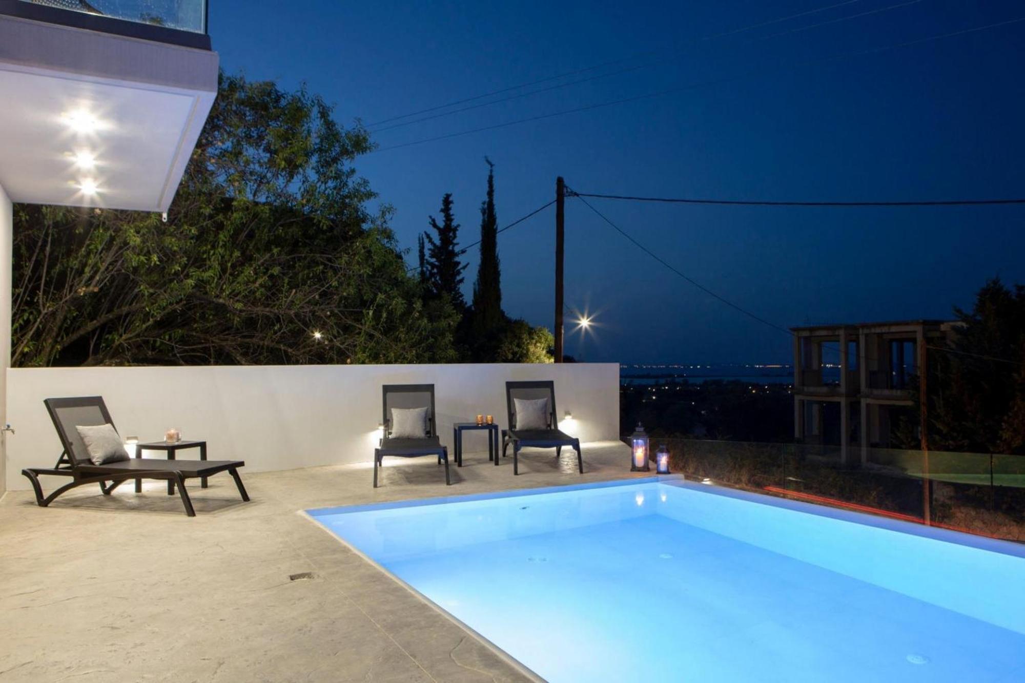 Aloft Luxury Villas Lefkada - Heated Pool Apolpaina Exterior foto