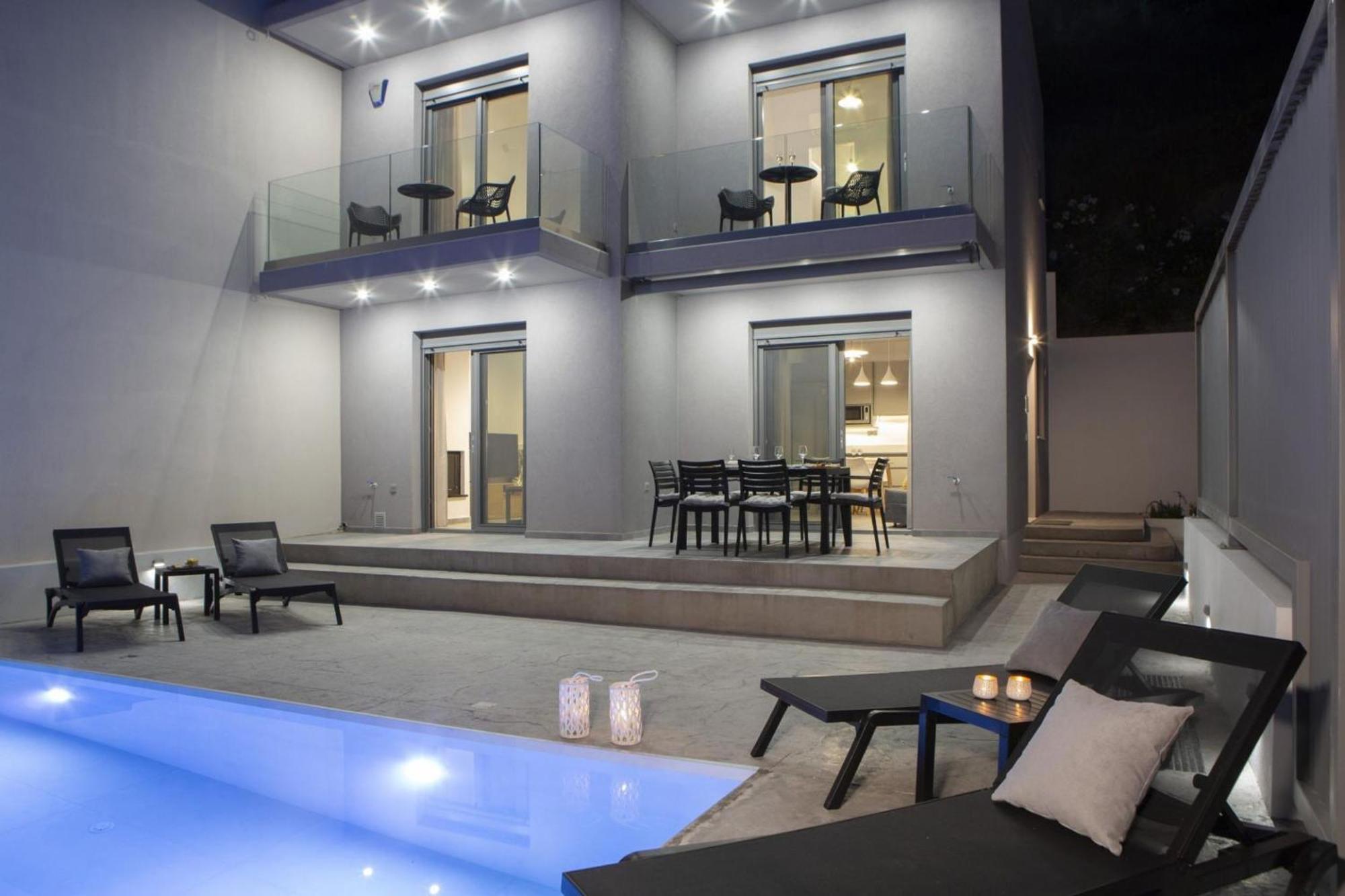 Aloft Luxury Villas Lefkada - Heated Pool Apolpaina Exterior foto