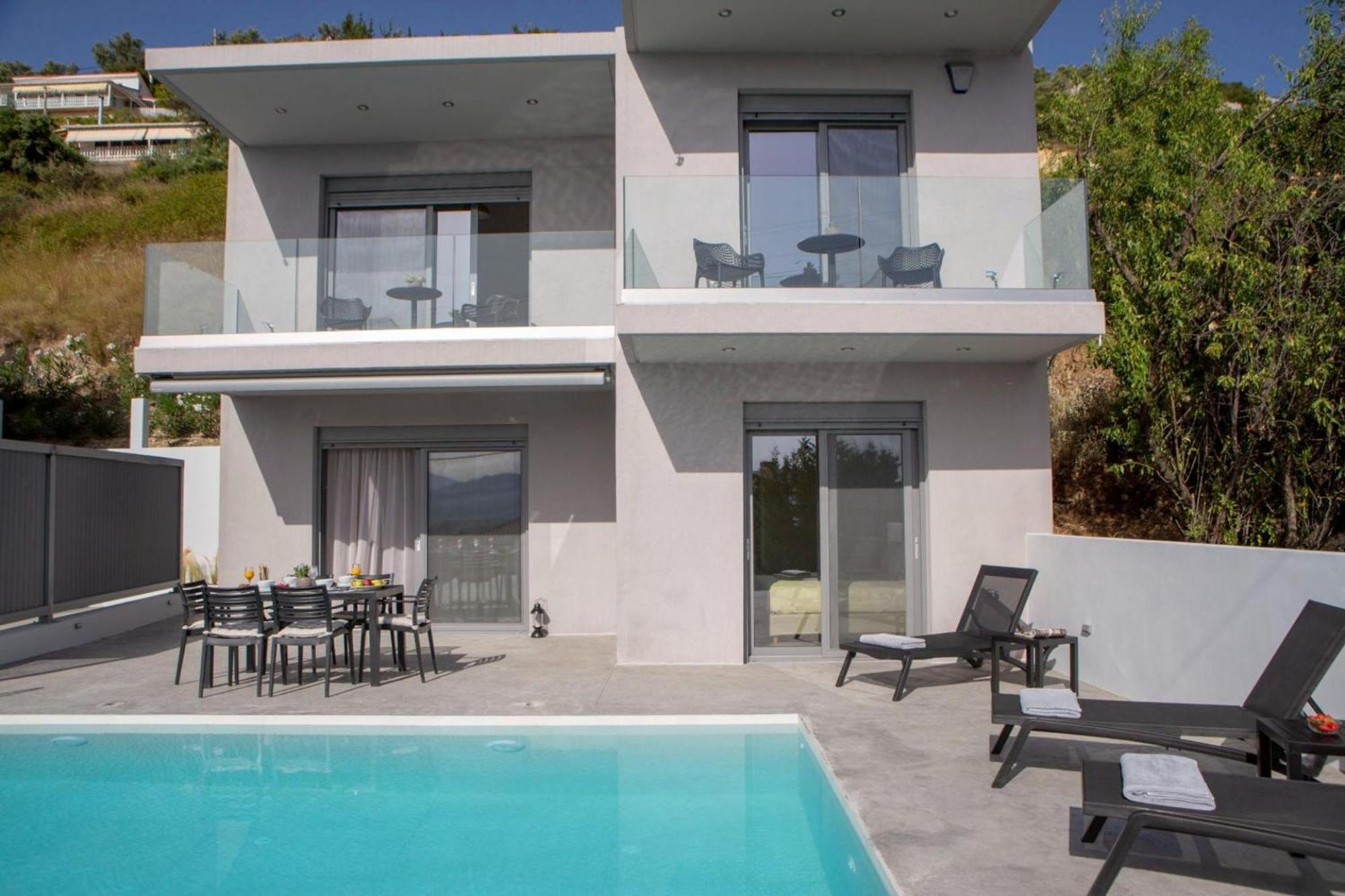 Aloft Luxury Villas Lefkada - Heated Pool Apolpaina Exterior foto