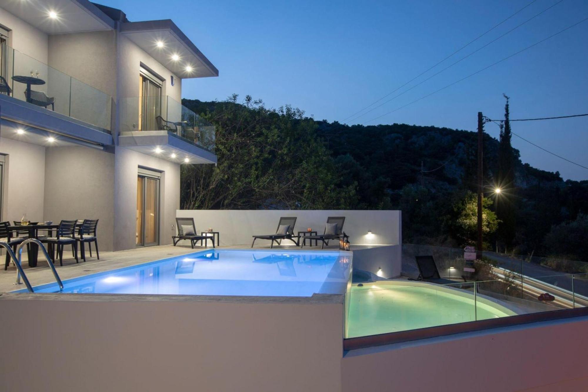 Aloft Luxury Villas Lefkada - Heated Pool Apolpaina Exterior foto