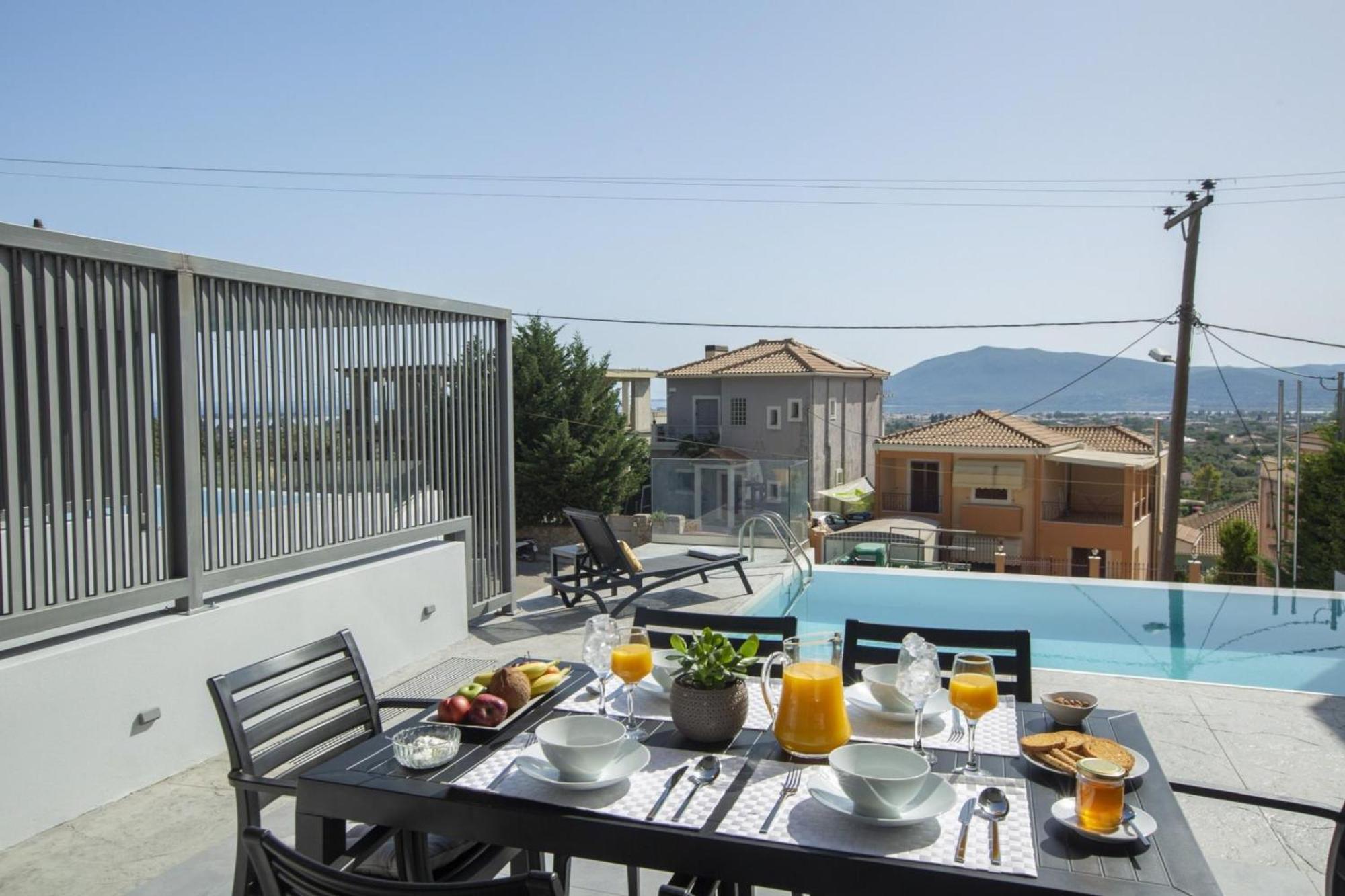 Aloft Luxury Villas Lefkada - Heated Pool Apolpaina Exterior foto