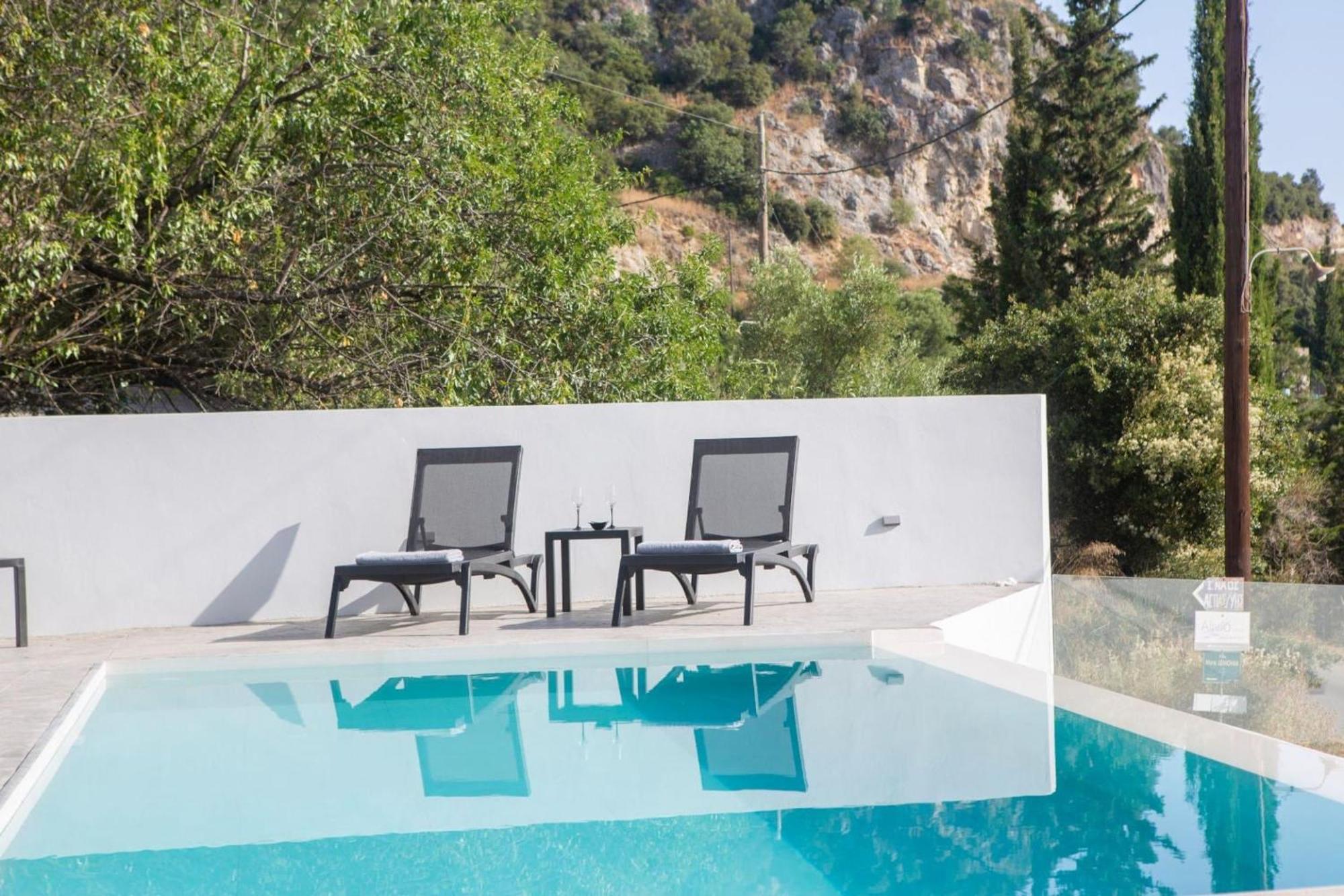 Aloft Luxury Villas Lefkada - Heated Pool Apolpaina Exterior foto