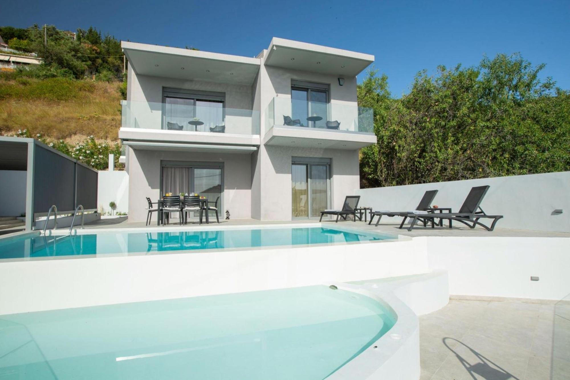 Aloft Luxury Villas Lefkada - Heated Pool Apolpaina Exterior foto